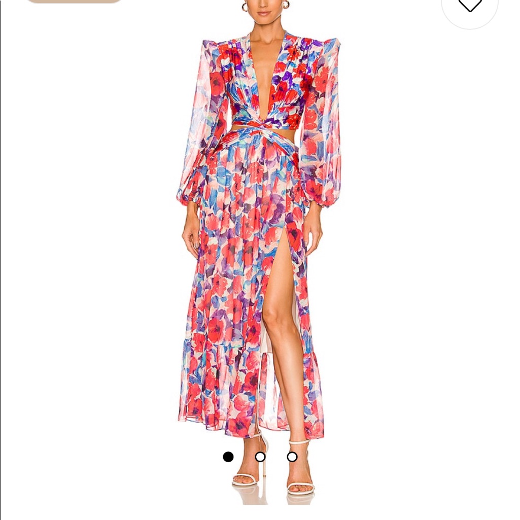 Patbo Violet Plunge Cutout Dress
